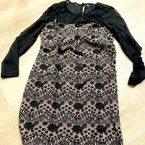 Motherhood Maternity - black knee length dress